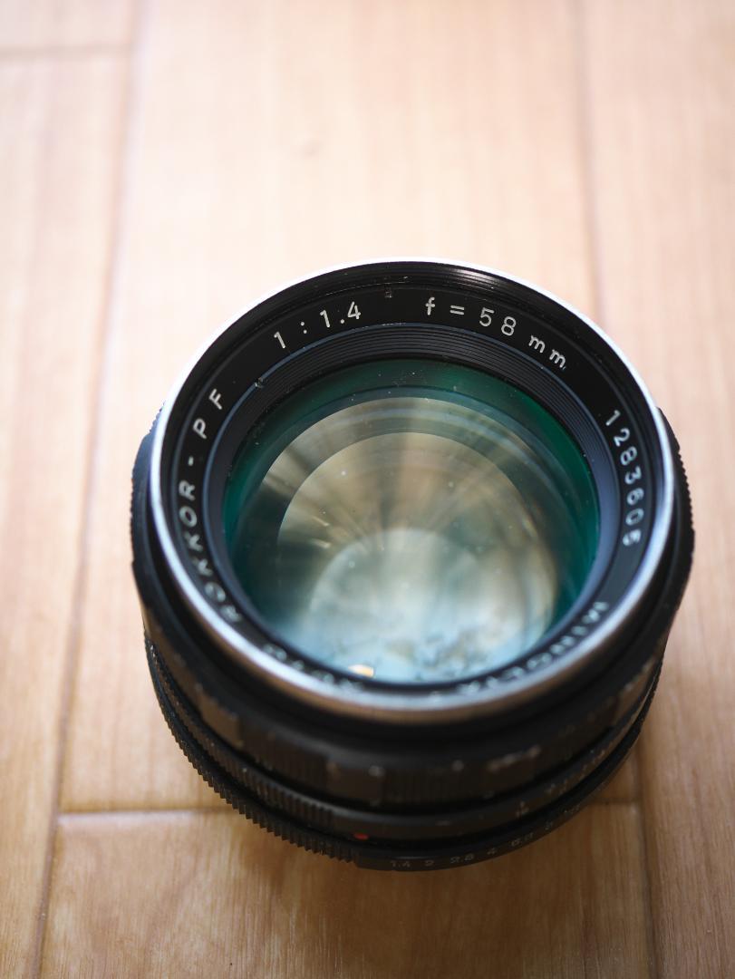 2189円 【代引可】 ミノルタ Autoロッコール 58mm F1.4