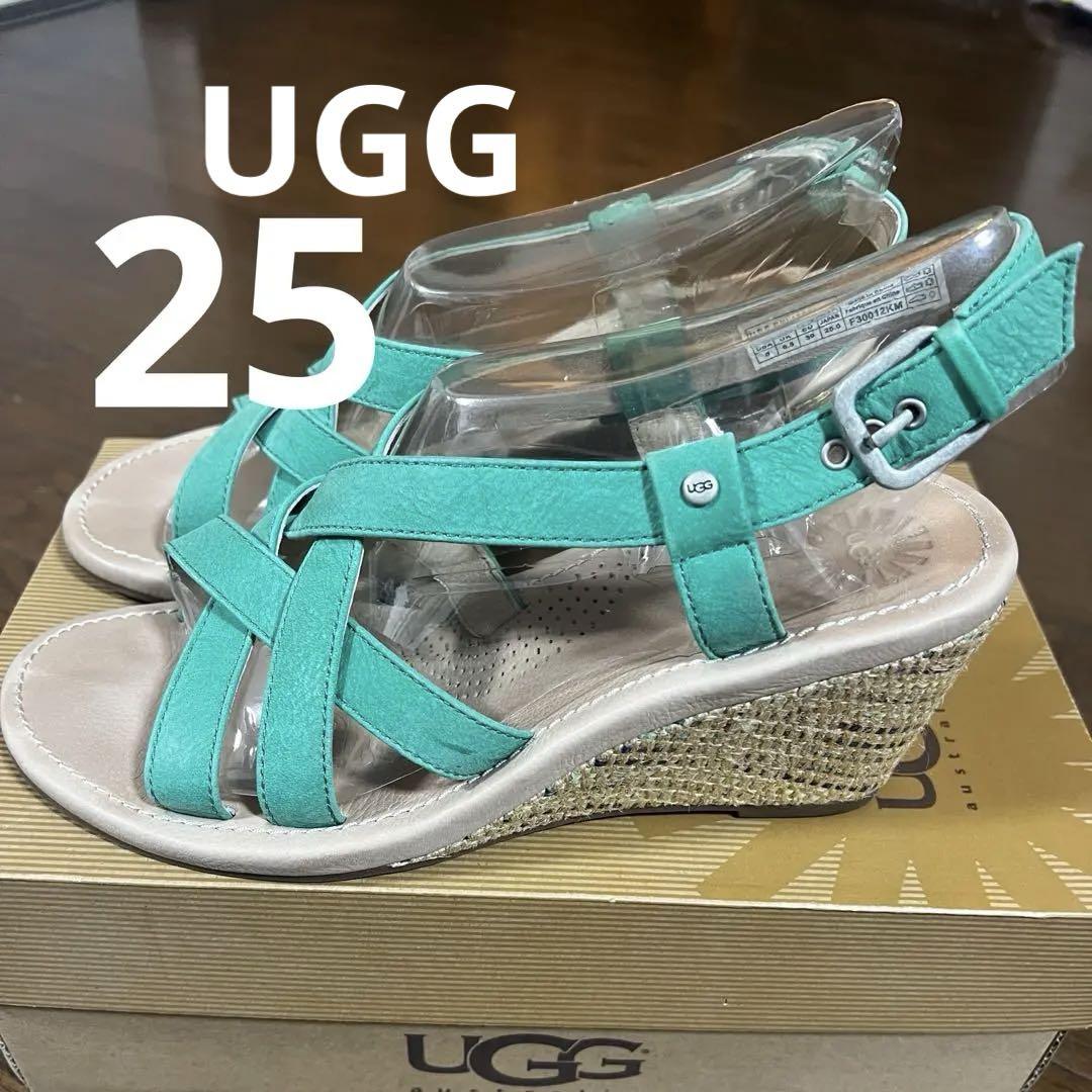 UGG　サンダル　ウェッジソール　25.0