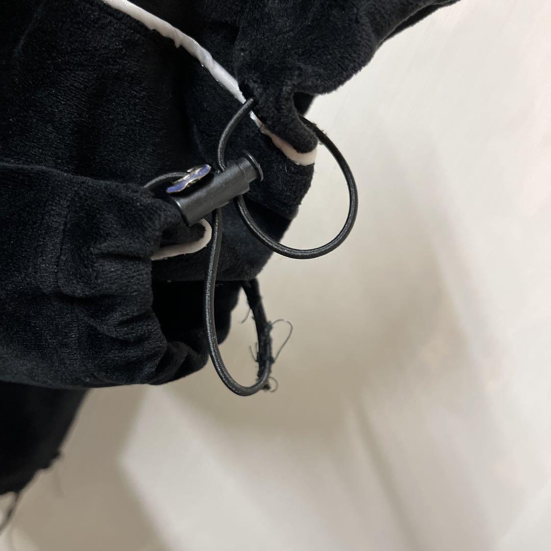 dawn of proof ベロアセットアップ 3XL ブラック DOP