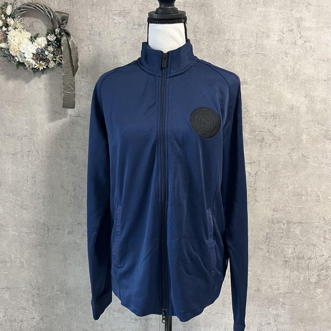 【NIKE】紺　フルジップ　L エンブレムFC N98 トラックジャケット