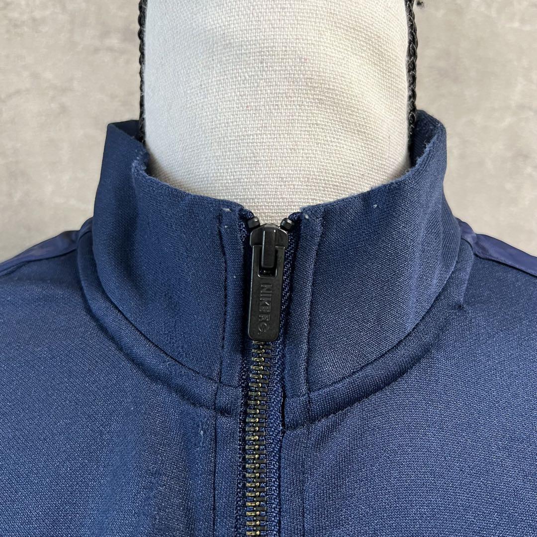 【NIKE】紺　フルジップ　L エンブレムFC N98 トラックジャケット