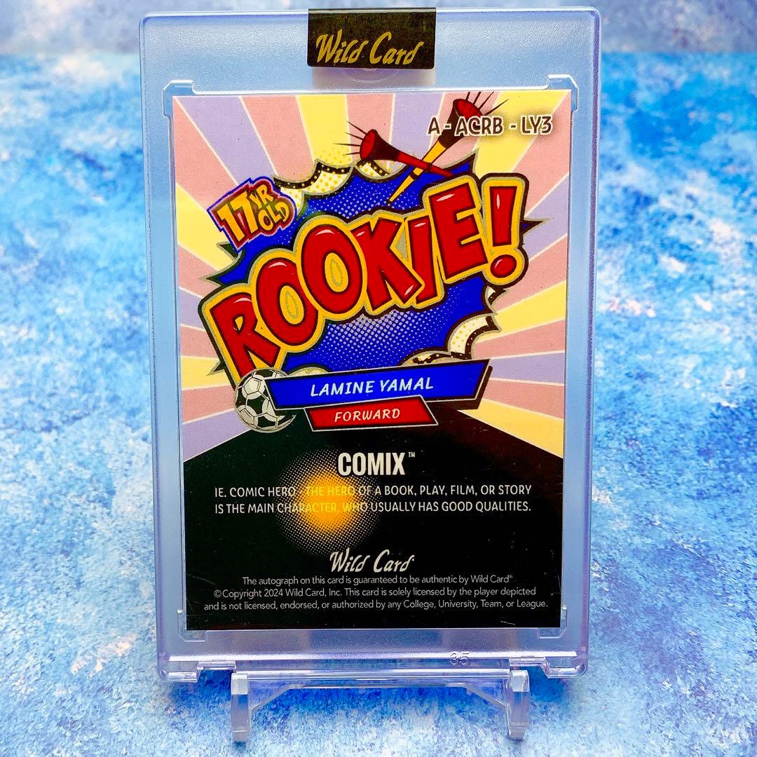 世界1枚 ラミン ヤマル RC 直筆サイン バルセロナ 1of1 スペイン UP786_INFO