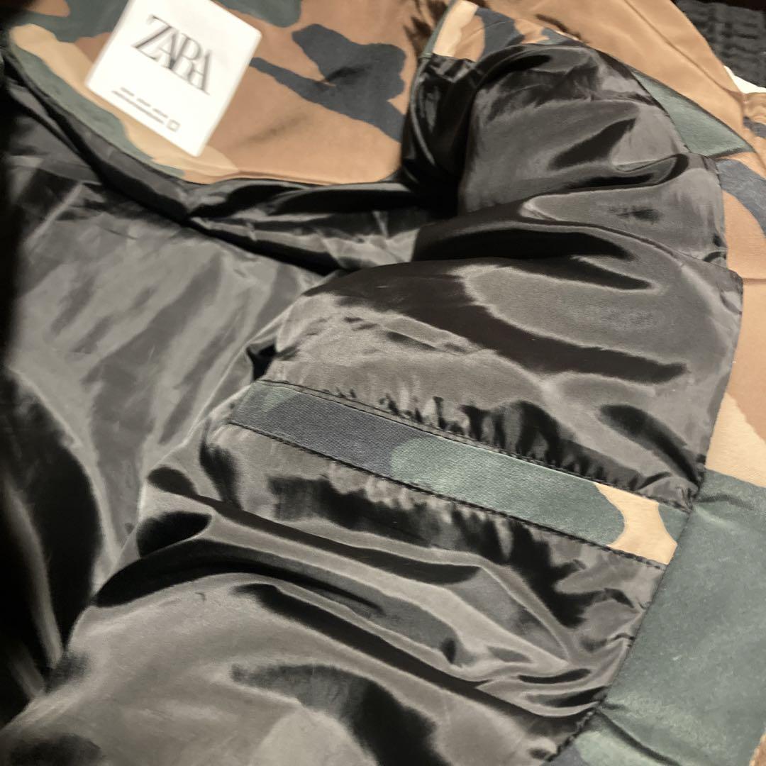 ZARA 超〜防寒‼️迷彩パーカー JKT ¥13999→現