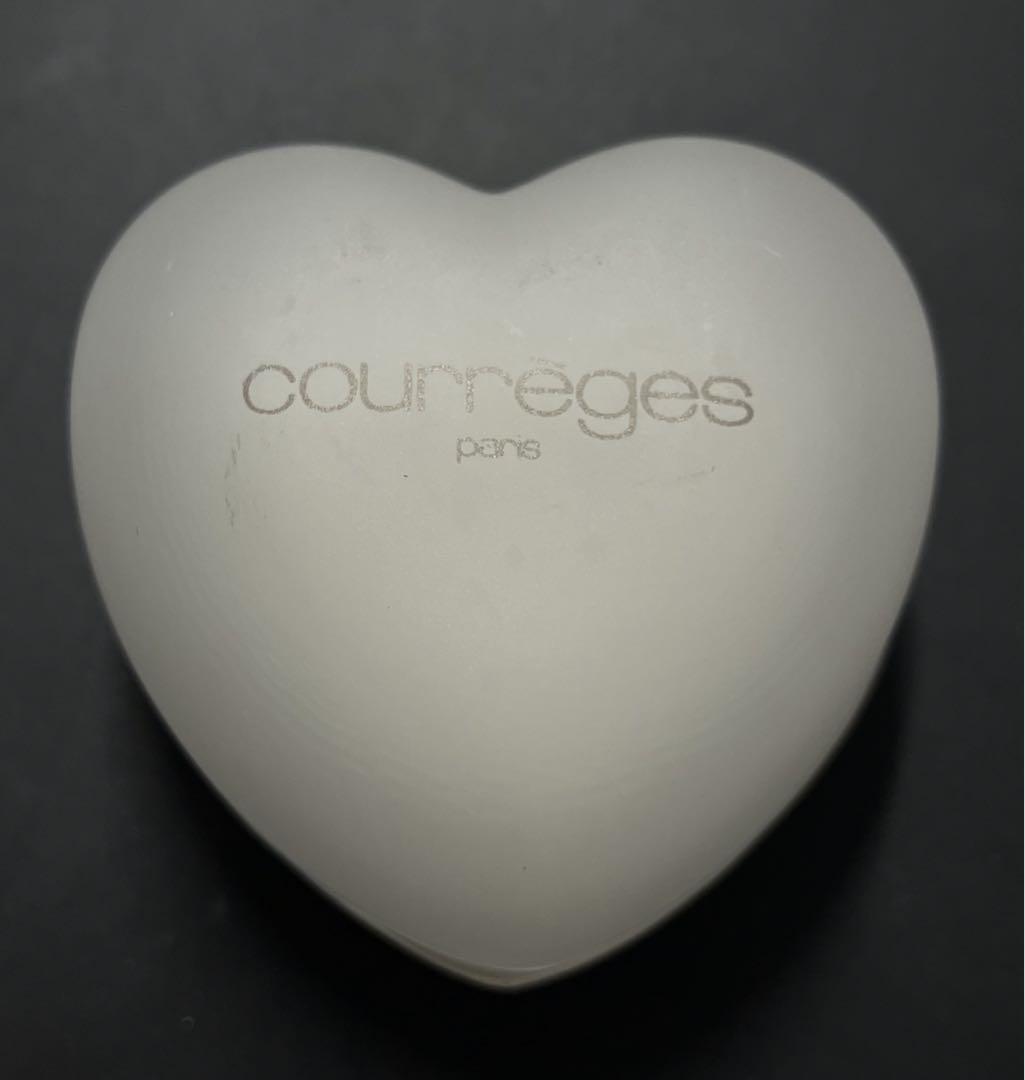 K18WG ピアス　クレージュ　courrèges