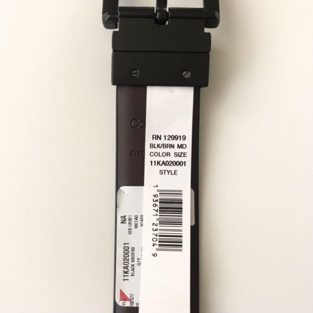 usa 新品 カルバンクライン メンズ リバーシブル ベルト M