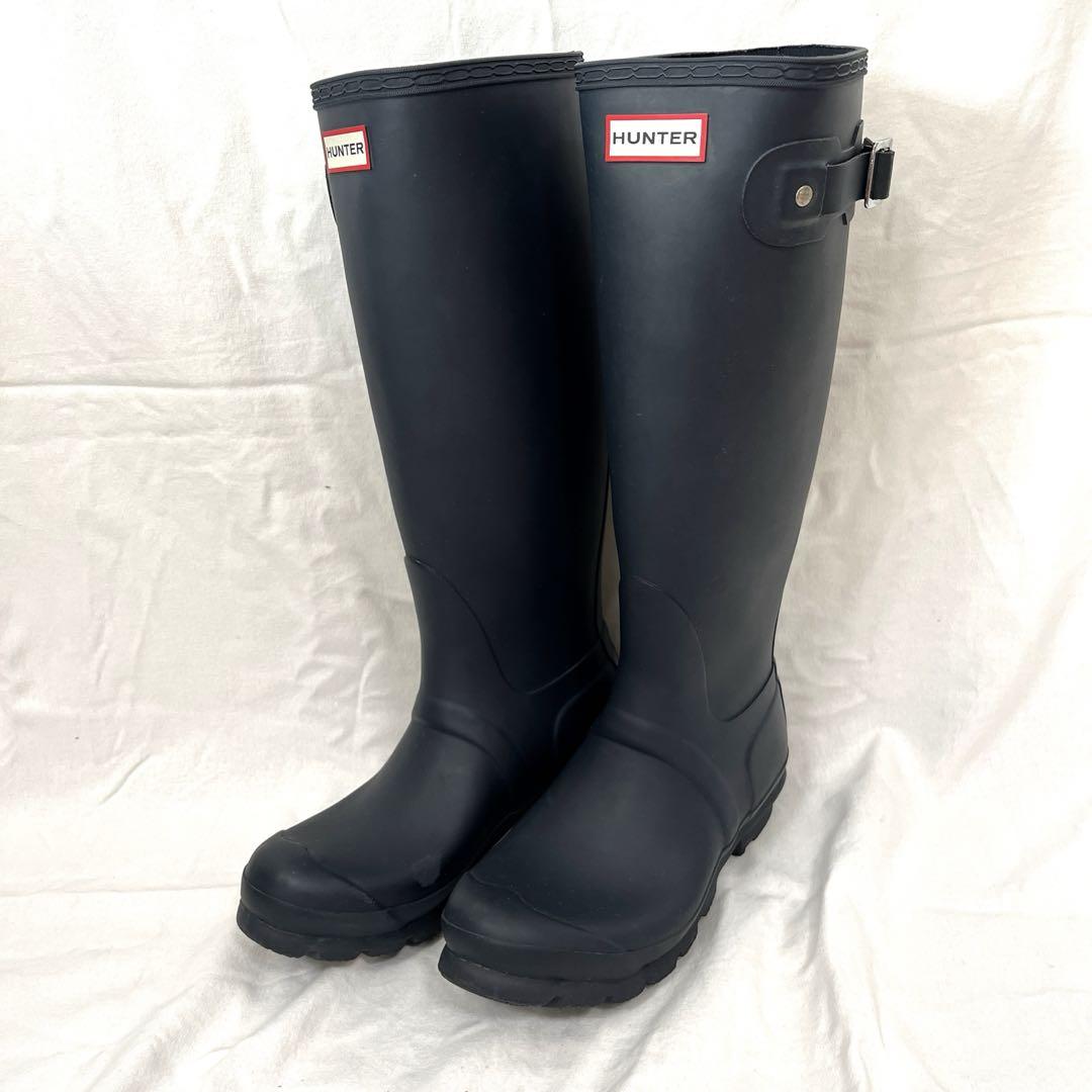 HUNTER 長靴 バックル付き　サイズUK5 箱付き