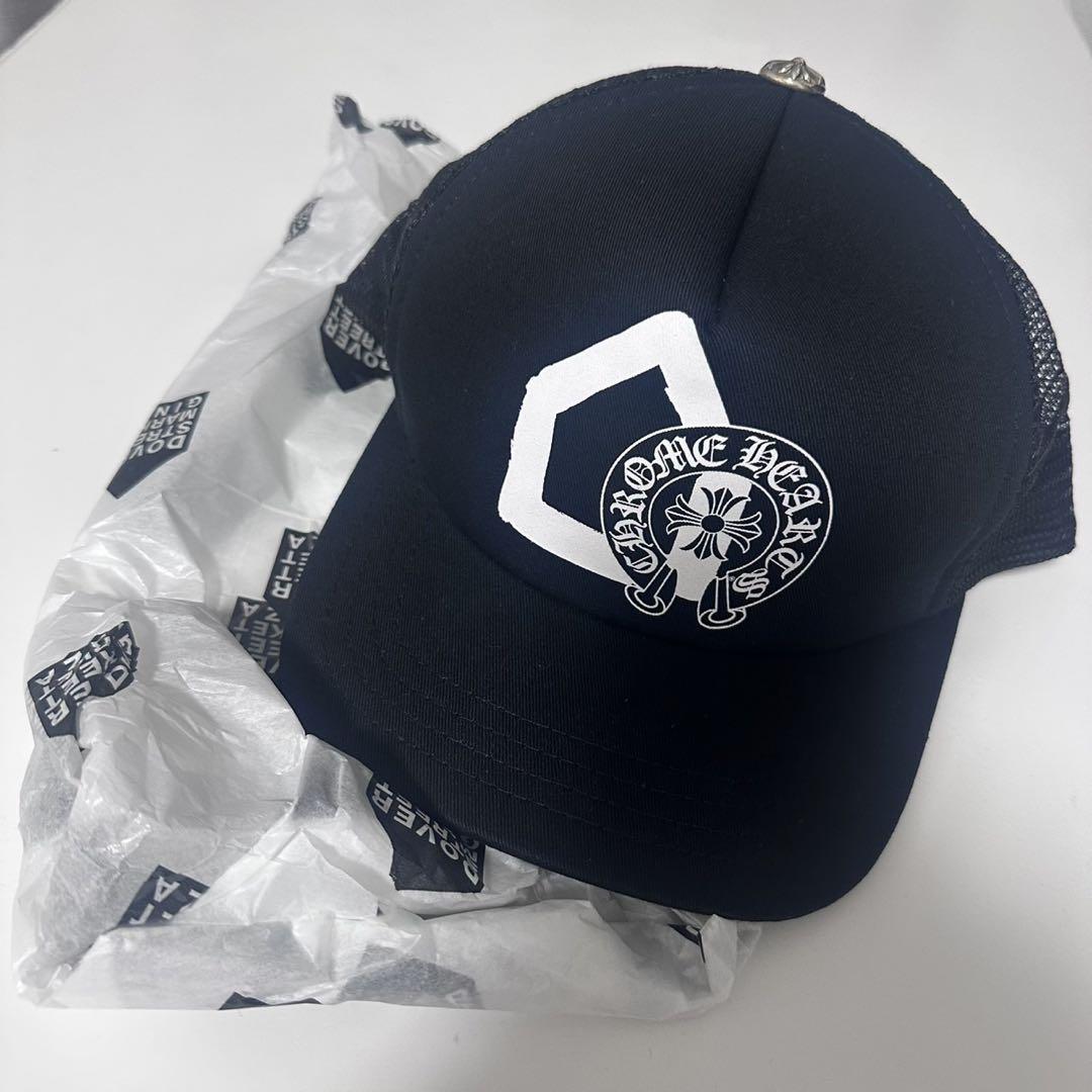 CHROME HEARTS×Dover ブラックメッシュキャップ