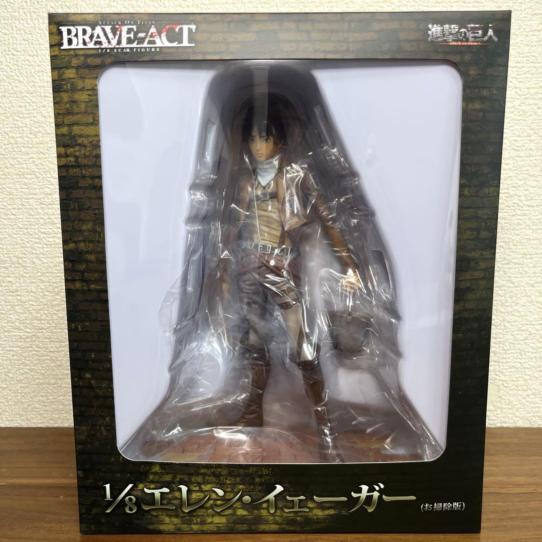 千値練 進撃の巨人 エレン・イェーガー（お掃除版） 1/8 完成品