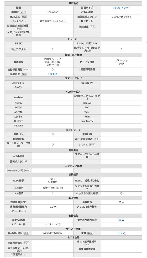 三菱 液晶テレビ