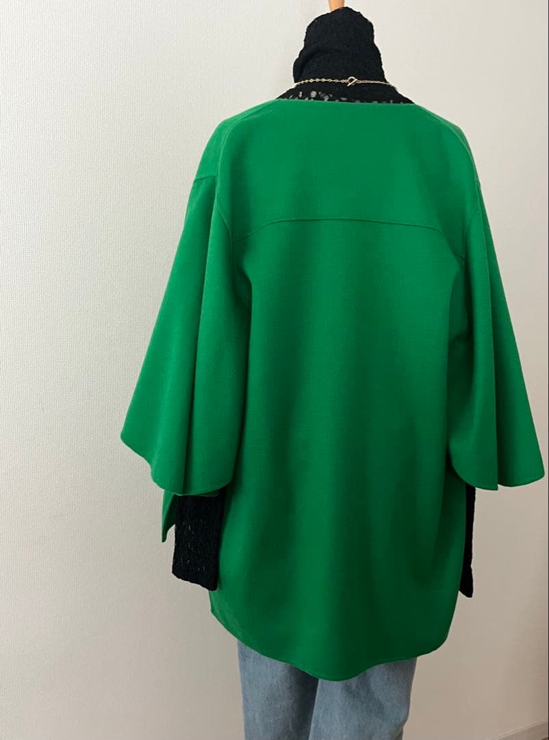 LE PHIL ルフィル｜ライトリバーフレアスリーブケープジャケット LE PHIL ルフィル｜ライトリバーフレアスリーブケープジャケット