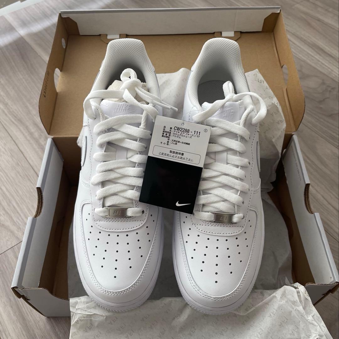NIKE ナイキエアフォース1 ホワイト 2727cm NIKE