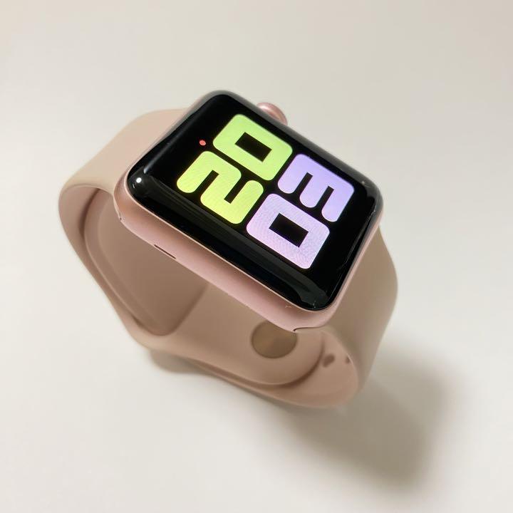 apple watch series 2ローズゴールド 38mm レア 【完売】 7200円