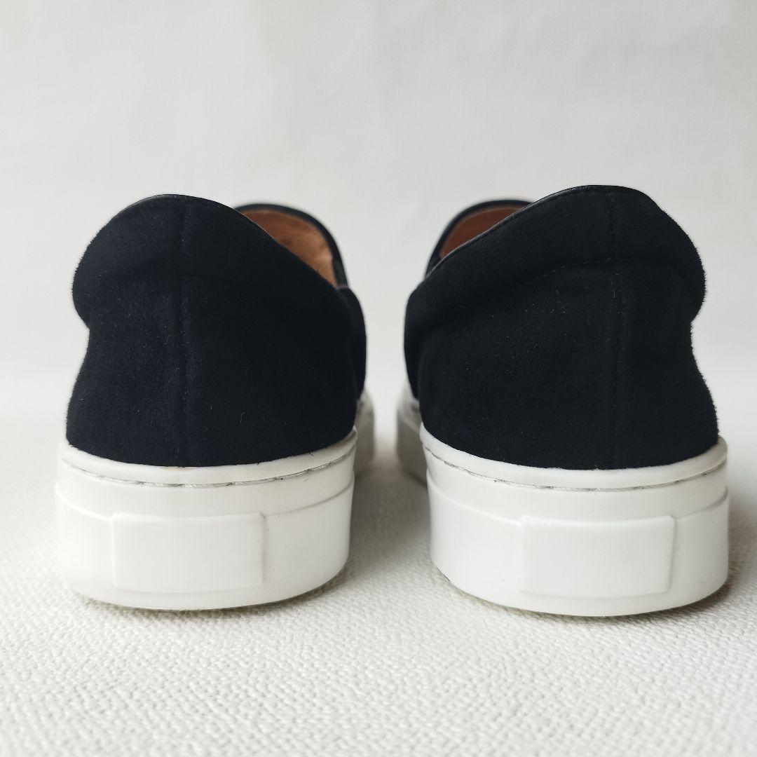 スリッポン 厚底