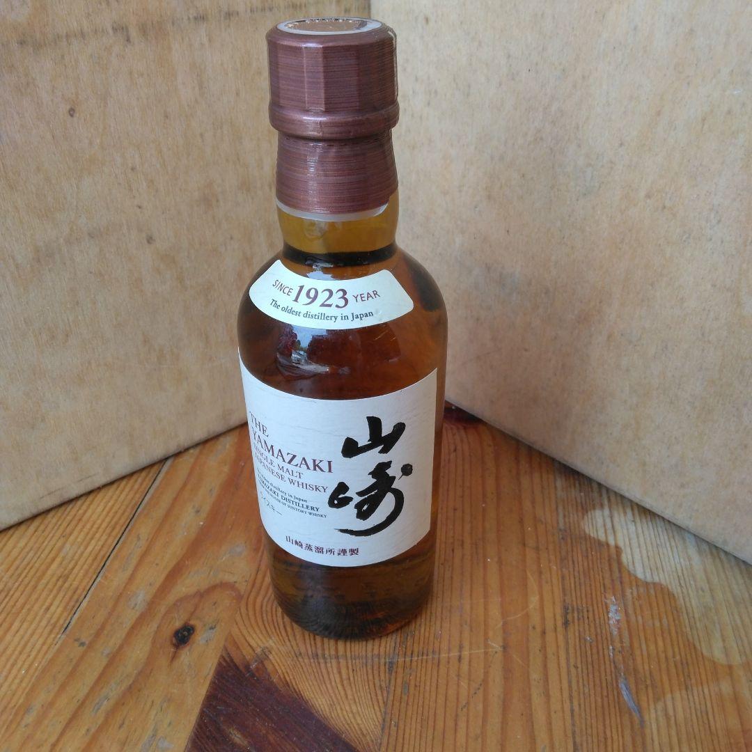 山崎 シングルモルトウイスキー 180ml 1923年製造 サントリーシングルモルトウイスキー 山崎 180ml瓶 商品情報