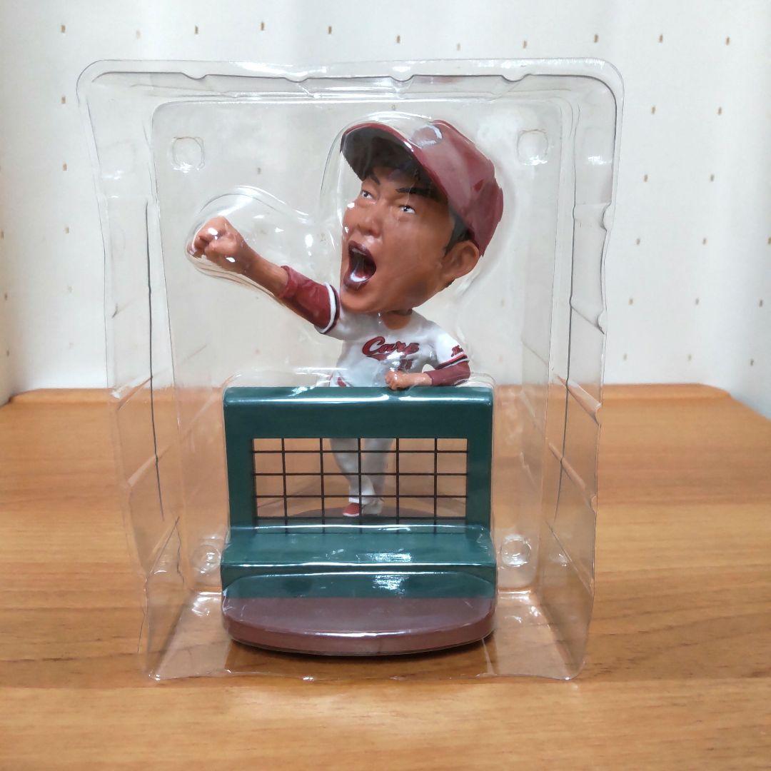 カープ新井監督 ボブルヘッド人形 2個セット