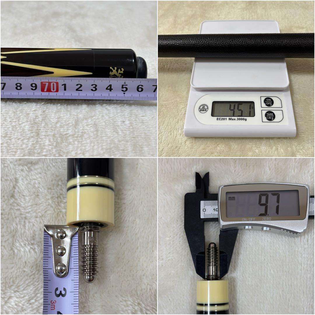 ビリヤード キュー Adam HIS-1 MAX Solid 8 shaft - メルカリ