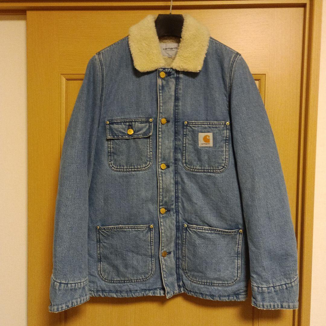 Carhartt デニム ボア襟ジャケットS Carhartt WIP