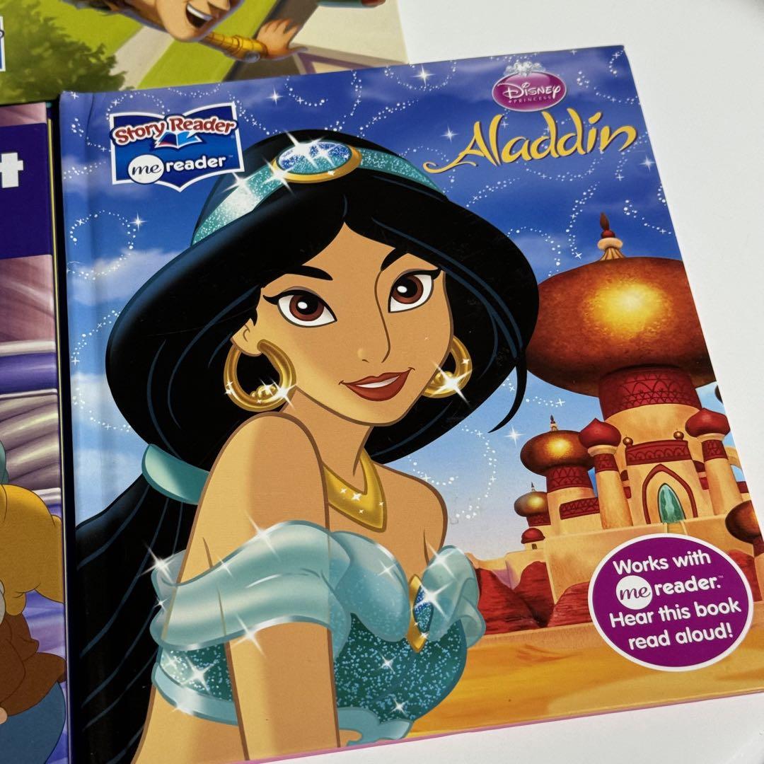 英語 ディズニー 絵本 読み聞かせ アラジン 白雪姫 トイ