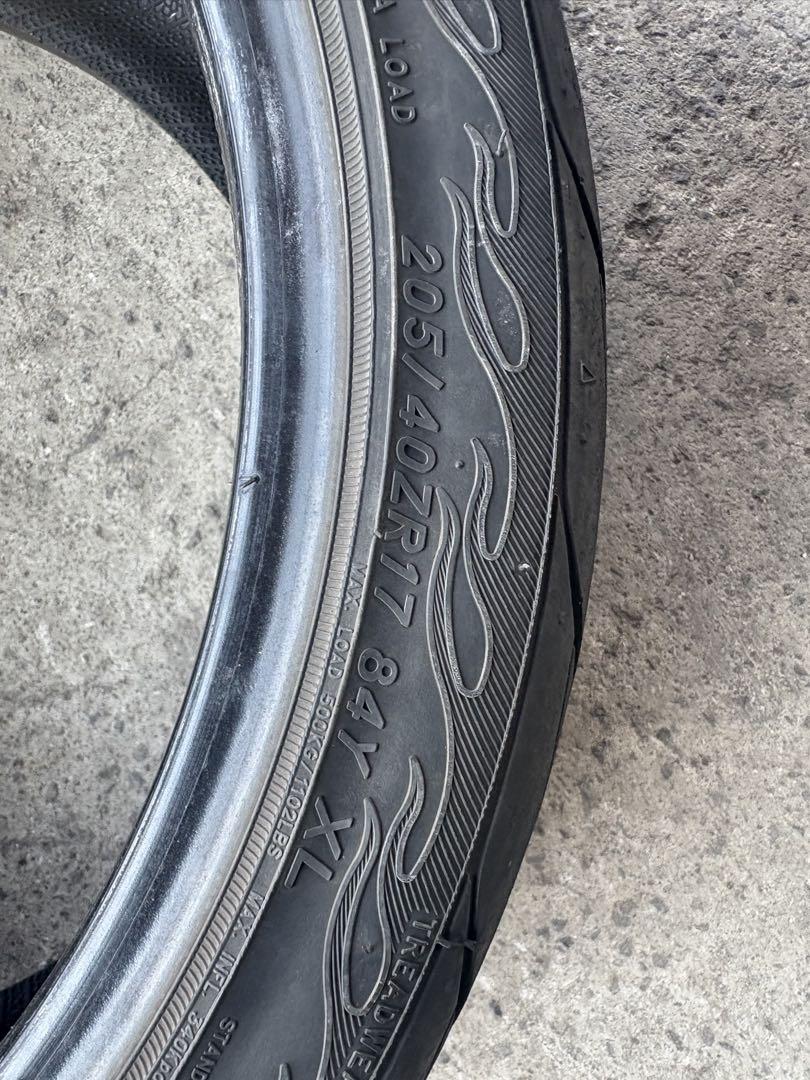 たかちゃん　送料無料　205/40R17 ファイナリスト2本セット　① ft00010.jpg