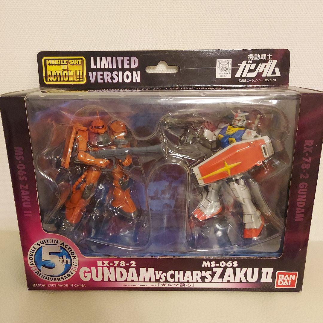 モビルスーツ　イン　アクション　ランバ・ラル　フィギュア超レア　MIA 未開封 MIA Limited Version「ガルマ散る」「ランバ・ラル特攻」セット