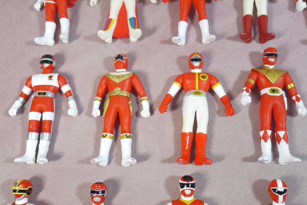 スーパー戦隊　レッドヒーロー　30体セット