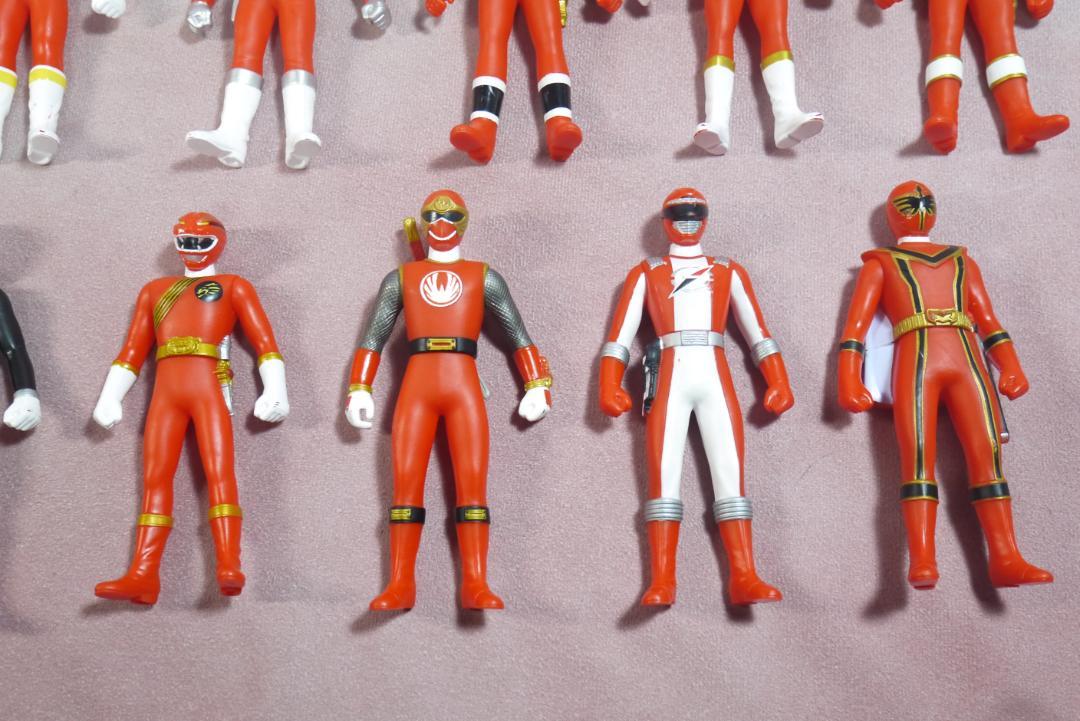 スーパー戦隊　レッドヒーロー　30体セット