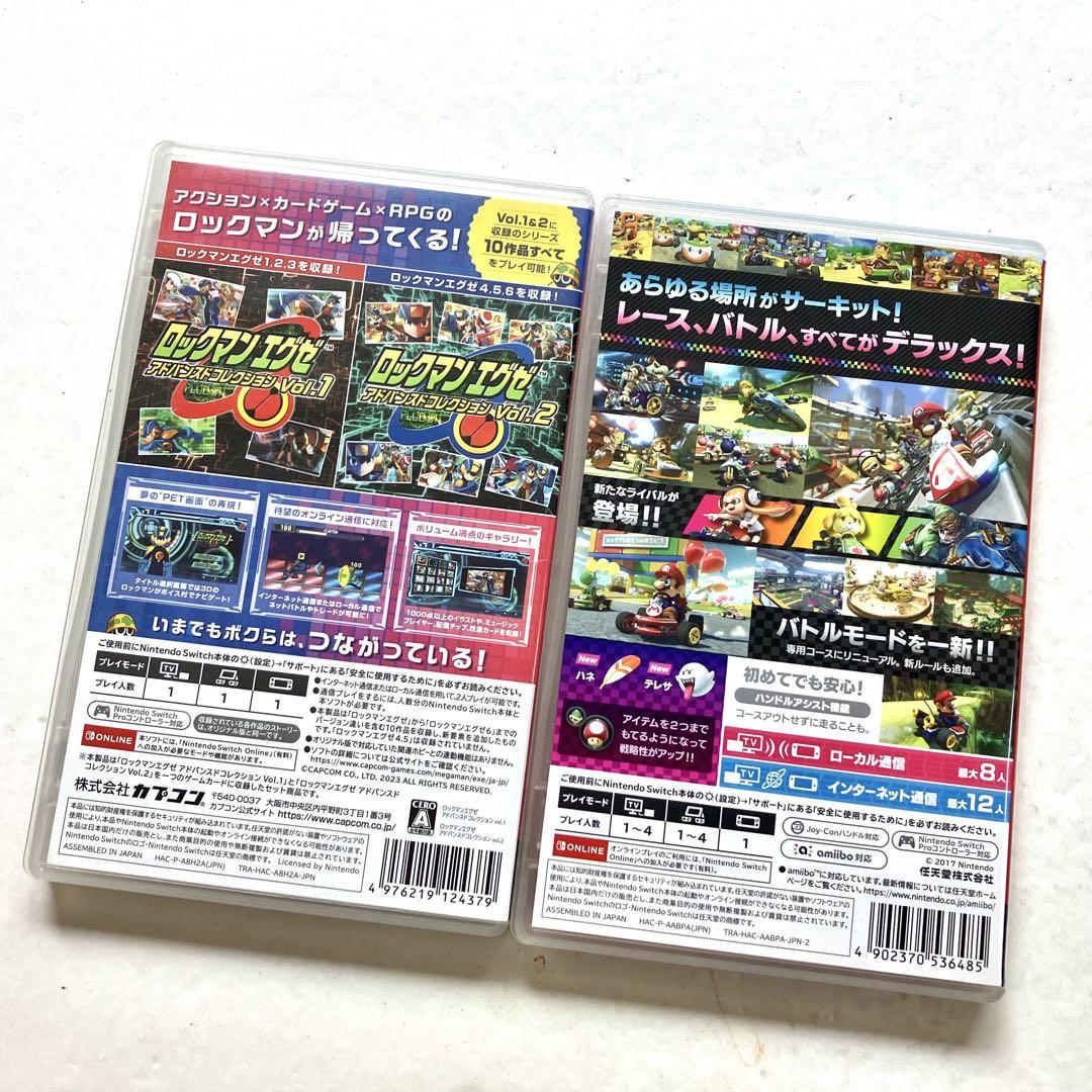 Switch マリオカート8 ロックマンエグゼ アドバンスド