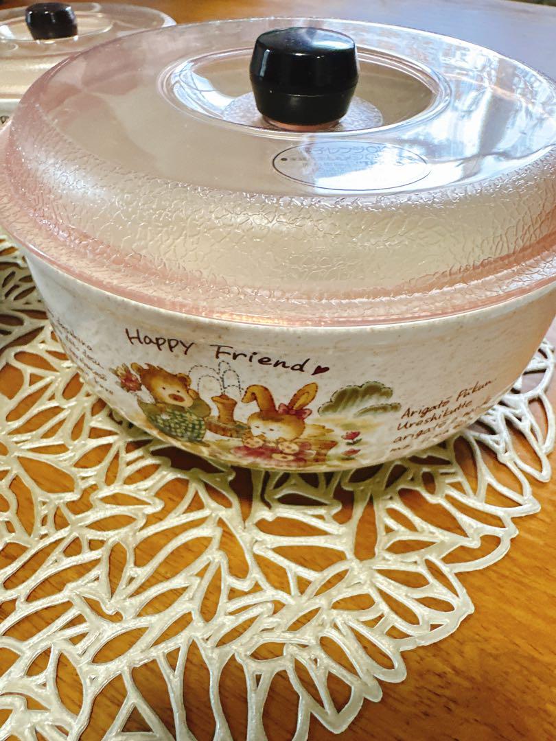 昭和レトロTPX®︎樹脂マ・マメイト電子レンジ用食器、調理器具セット