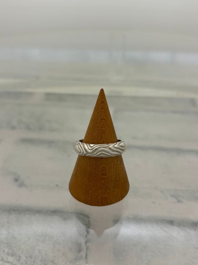 希少　ヴィンテージティファニー　TIFFANY 木目　グレインリング 希少 ヴィンテージティファニー TIFFANY 木目 グレインリング