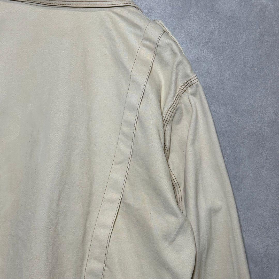 70s RED SNAP 4POCKET ジップアップジャケット DM869