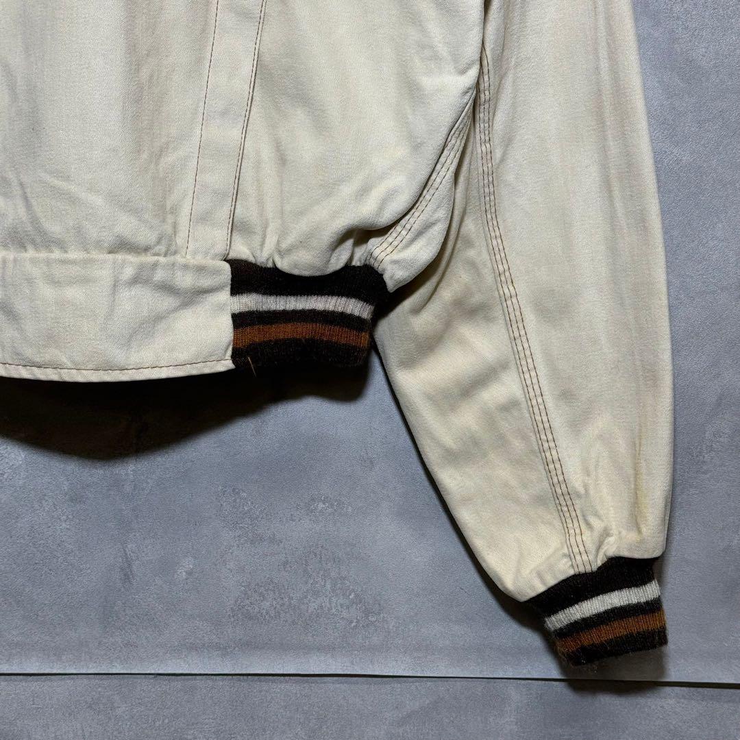 70s RED SNAP 4POCKET ジップアップジャケット DM869