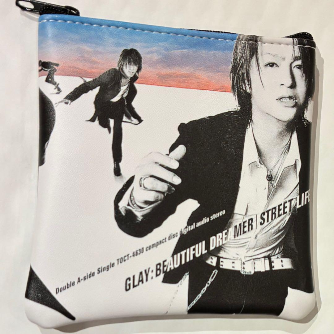 GLAY ポーチ 12cmシングルジャケット 全種類 GLAY 12cm シングルジャケットポーチ ビュードリ 新品 - メルカリ