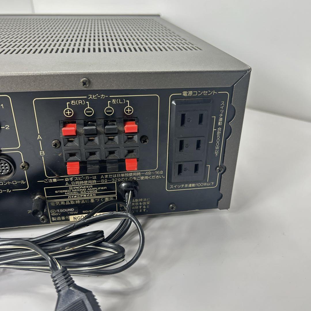 Pioneer パイオニア　SA-V20II 業務用カラオケアンプ