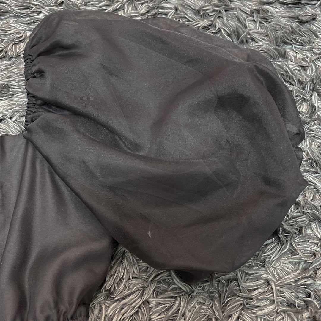 新品タグ付き✨snidel シアーチュニックブラウス チャコールグレー