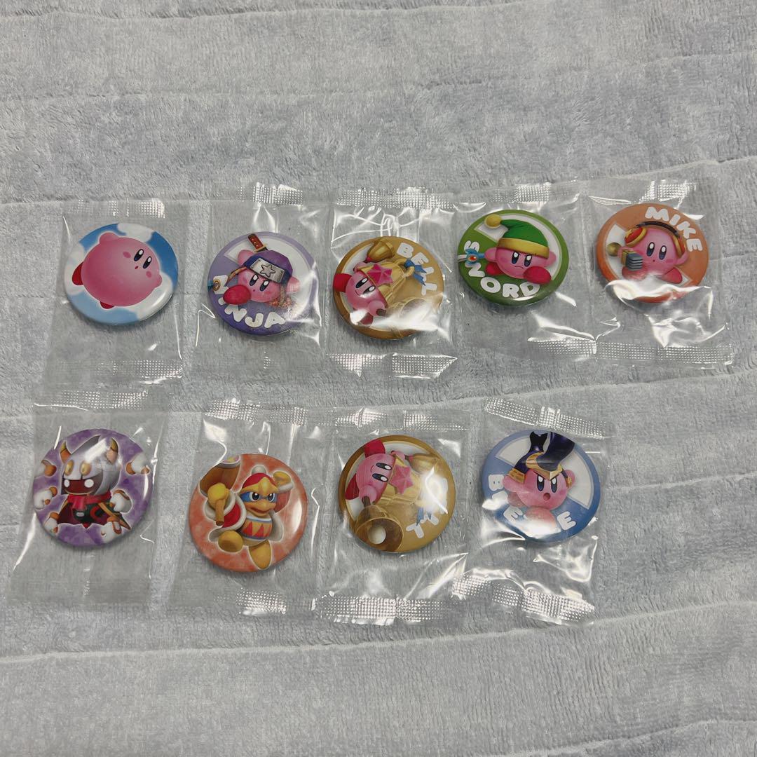 星のカービィ 缶バッチ まとめ売り9個 未使用未開封 - メルカリ