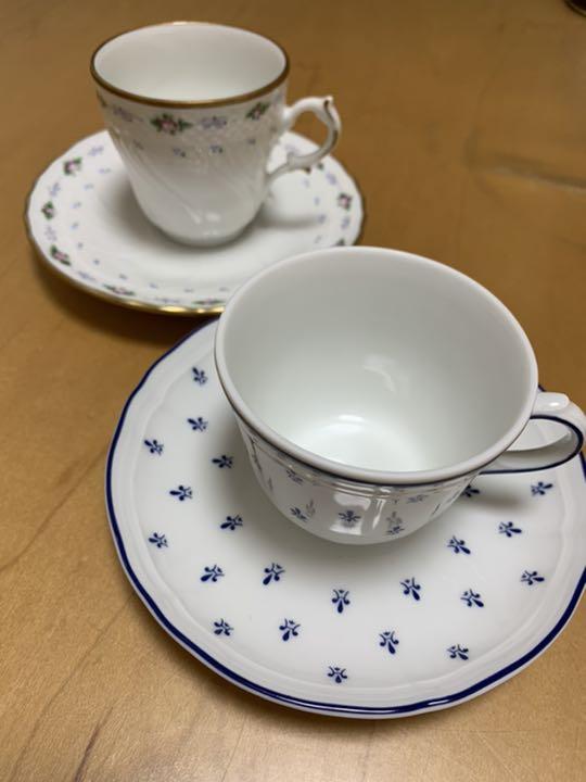 リチャード ジノリデミタスカップ&ソーサー2客