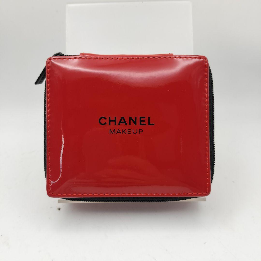 CHANEL シャネル ポーチ メイクポーチ ブラシケース 赤 CHANELシャネル☆ブラシ 3点セット 限定品 プレゼントに最適