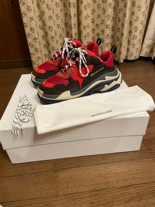 バレンシアガ トリプルエス レッド BALENCIAGA(バレンシアガ) 19SS Triple S shoes トリプルエス 516440