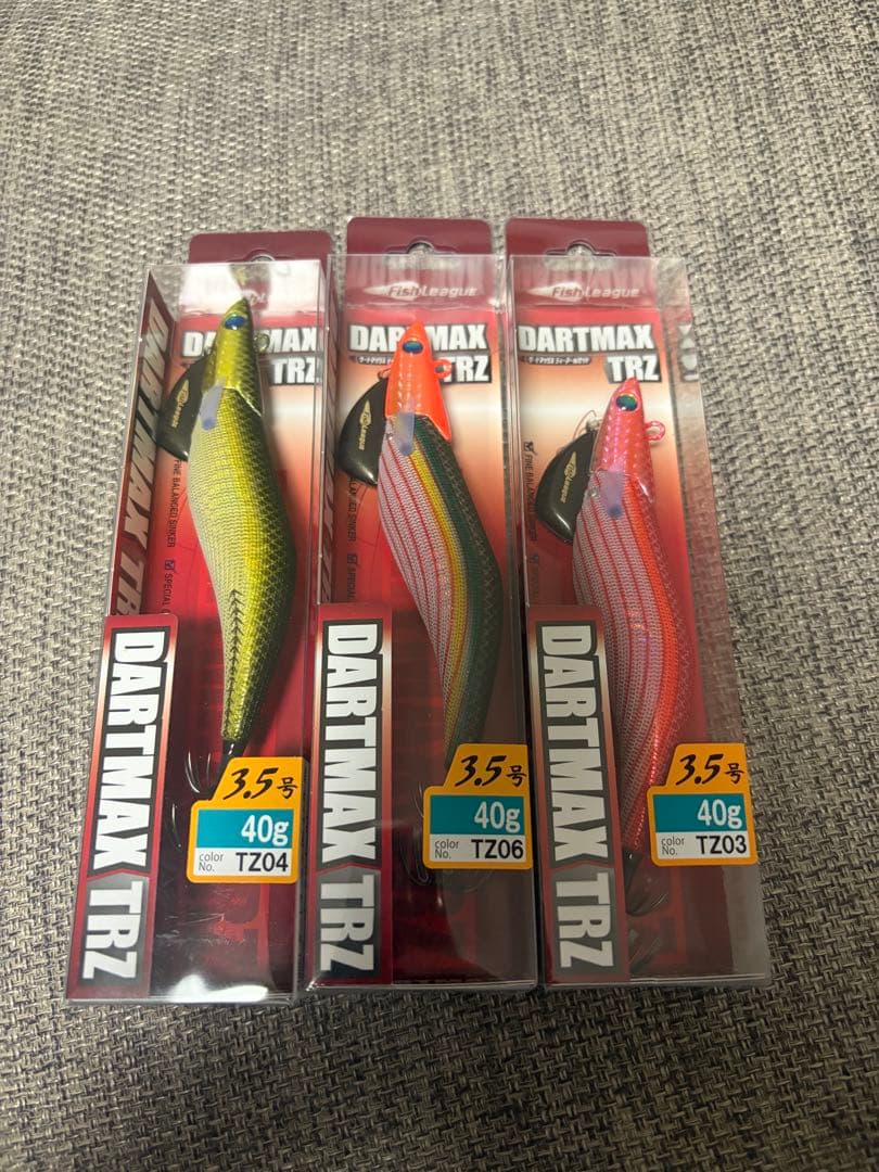 DARTMAX TRZ エギ 40g 3.5号 セット