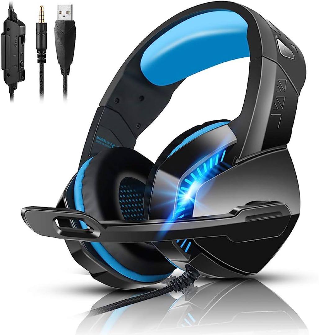 ★ ゲーミングヘッドセット ps4 ヘッドホン マイク ヘッド