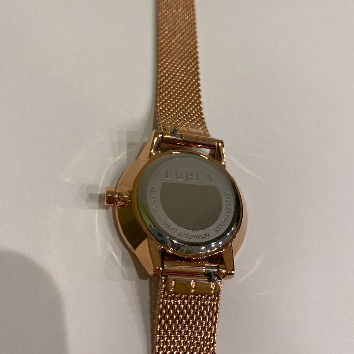 FURLA】腕時計 ネイビー×ピンクゴールド