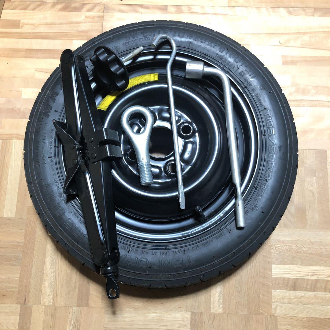 ダイハツ. L375/L385Sスペアタイヤ. T105/90D12( 1 本)