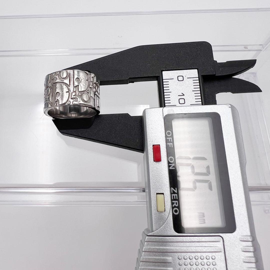 Christian Dior トロッターリング　指輪　ワイド　sv925