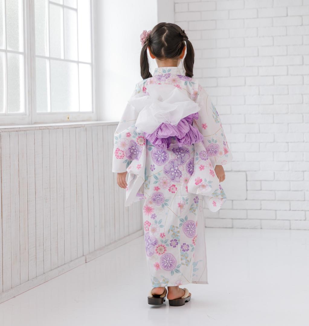 新品 浴衣 ゆかた 浴衣セット セット キッズ 子ども 子供 140 Y4-84