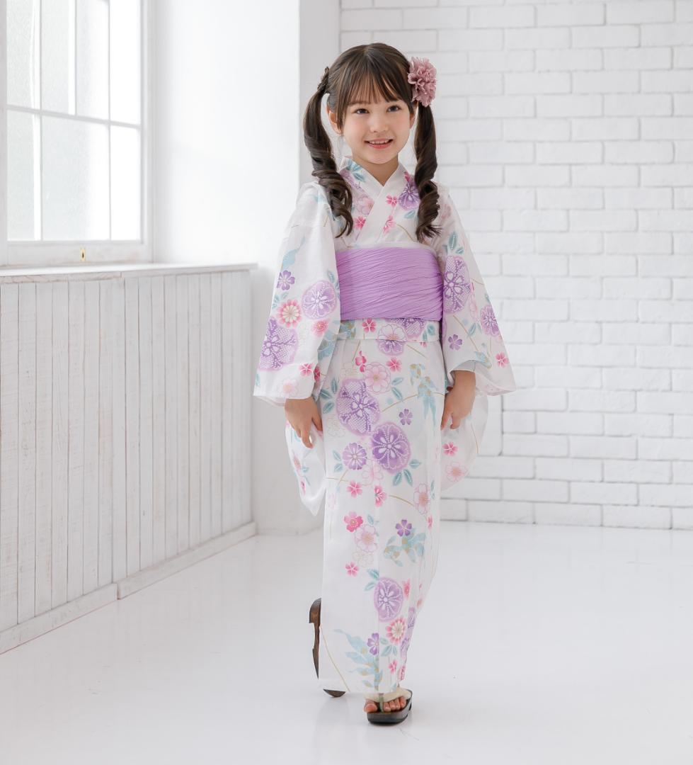 新品 浴衣 ゆかた 浴衣セット セット キッズ 子ども 子供 140 Y4-84