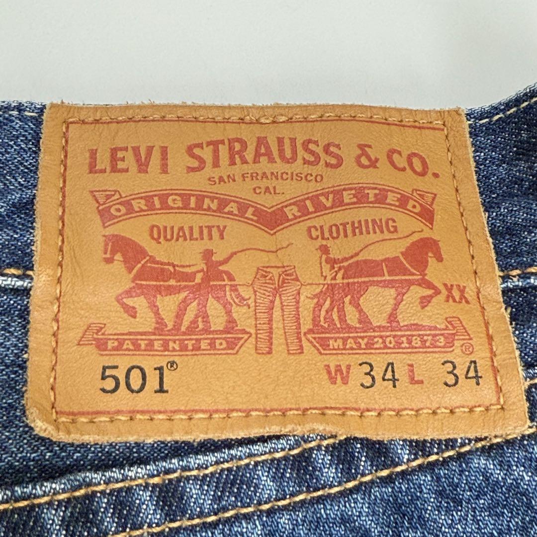 USA製 501《リーバイス》赤耳 セルビッジ(W34)デニム 5115