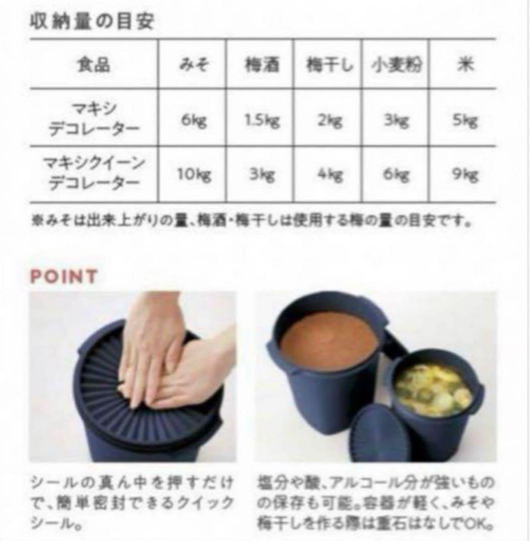 タッパーウェアマキシデコレーター