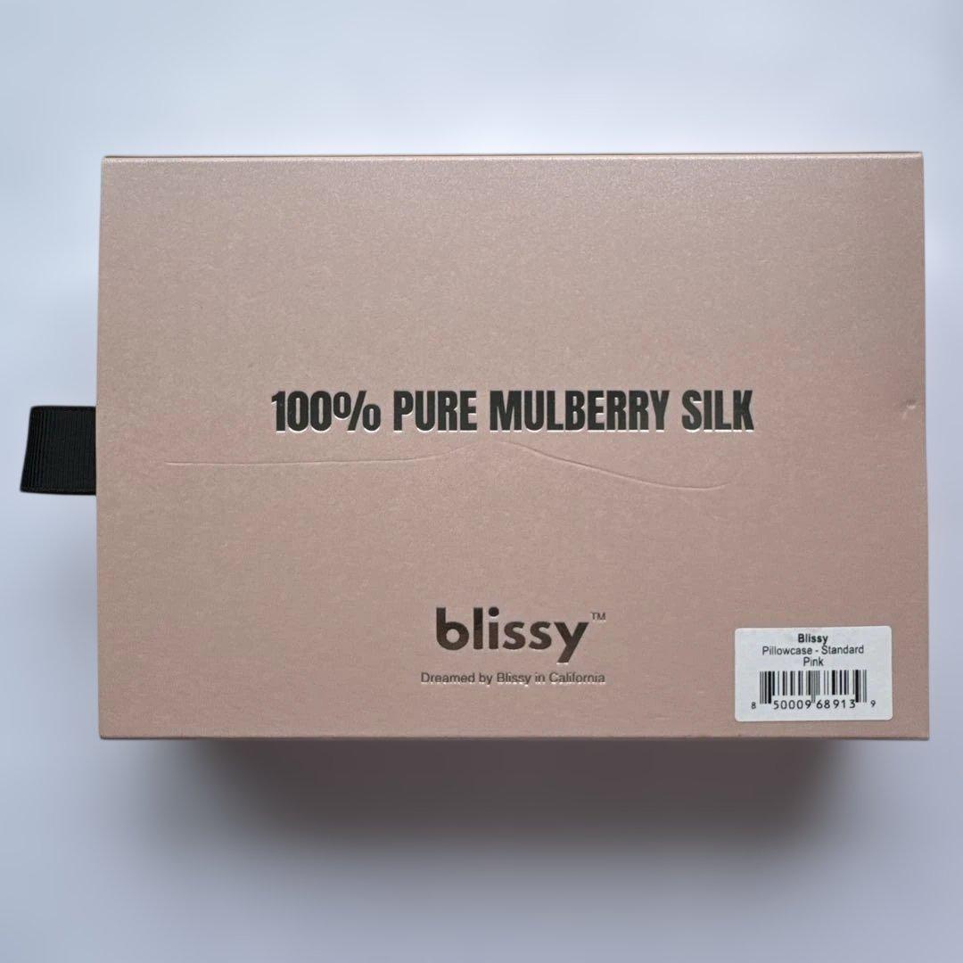 【新品】Blissy シルク枕カバー