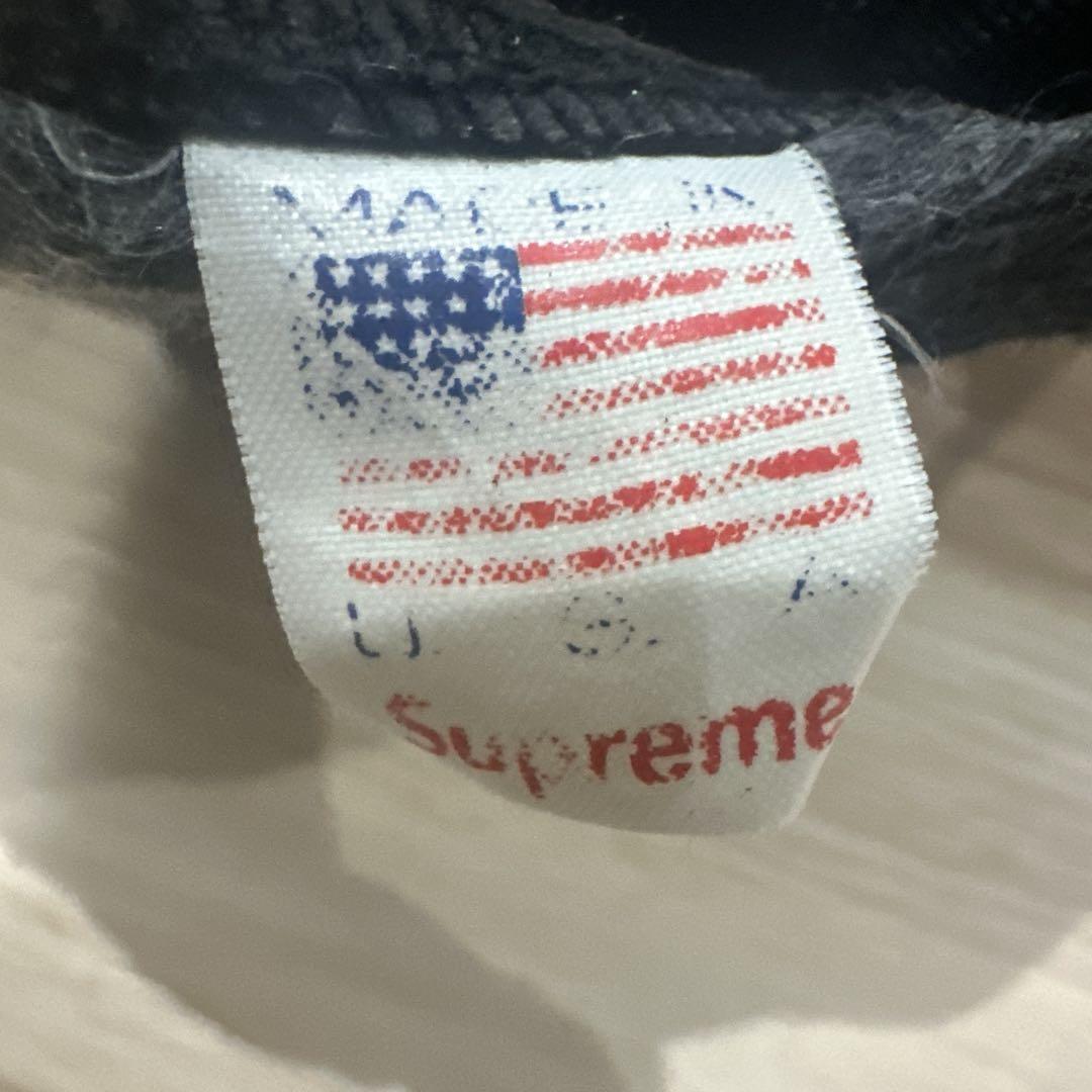 Supreme 黒 キャップ