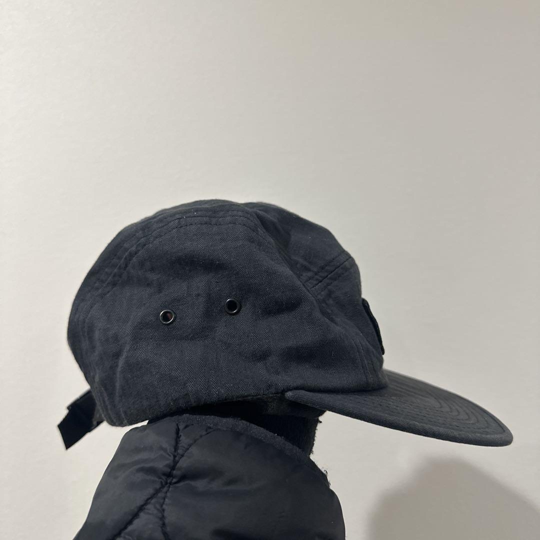 Supreme 黒 キャップ